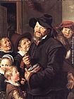 Frans Hals The Rommel Pot Player painting